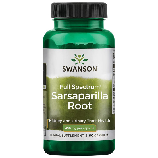 Swanson Full Spectrum Sarsaparilla Root 450mg Capsule image