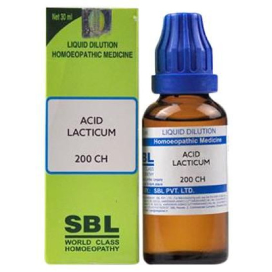 SBL Acid Lacticum Dilution 200 CH image