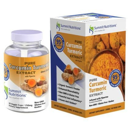 Summit Nutritions Pure Curcumin Turmeric Extract Capsule image