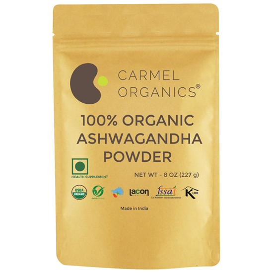 Carmel Organics 100% Organic Ashwagandha Powder image