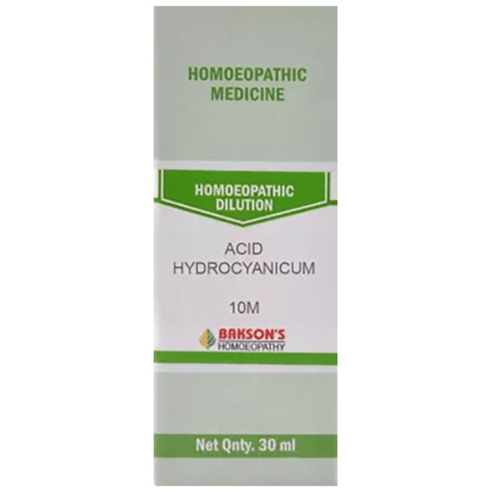 Bakson's Acid Hydrocyanicum Dilution 10M image