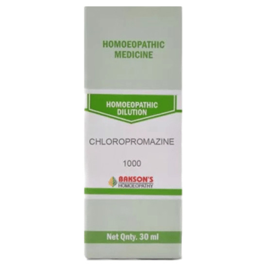 Bakson's Dilution Chloropromazine 1000 CH image