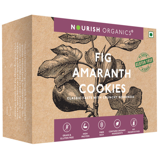 Nourish Organics Fig Amarnath Cookies image