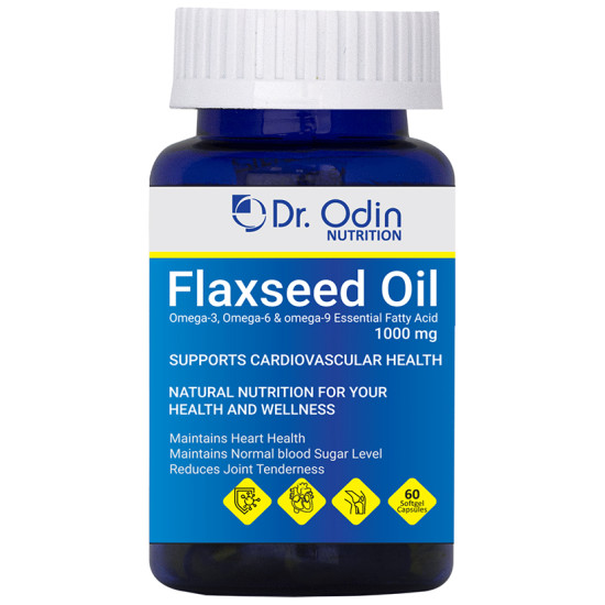 Dr. Odin Nutrition Flaxseed Oil Softgel Capsule image