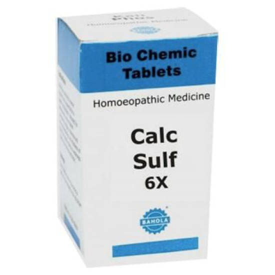 Bahola Calc sulf Biochemic Tablet 6X image