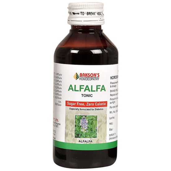 Bakson's Alfalfa Tonic Sugar Free image