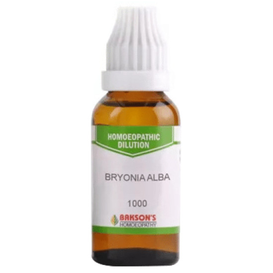 Bakson's Bryonia Alba Dilution 1000 CH image