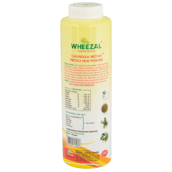 Wheezal Calendula Nectar Prickly Heat Powder image