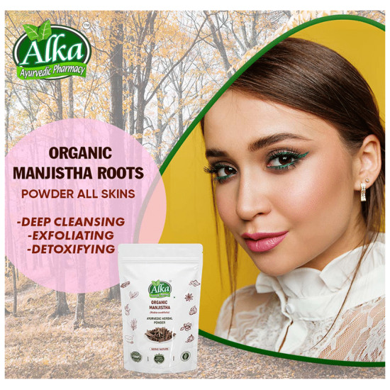 Alka Ayurvedic Pharmacy Organic Manjistha Powder image