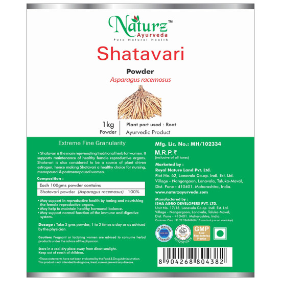 Naturz Ayurveda Shatavari Powder image