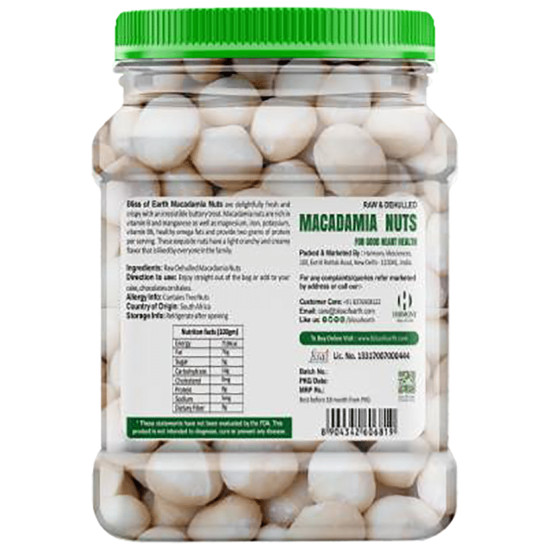 Bliss of Earth Raw & Dehulled Macadamia Nuts image