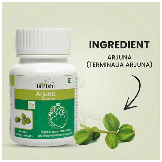 Jairishi Arjuna Veg Capsule image