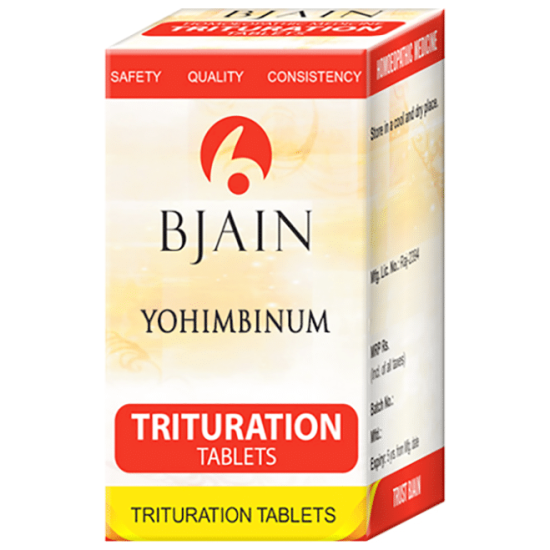 Bjain Yohimbinum Trituration Tablet 6X image