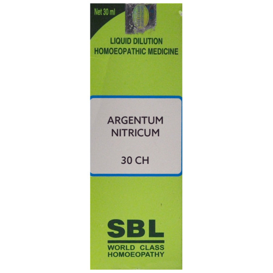 SBL Argentum Nitricum Dilution 30 CH image