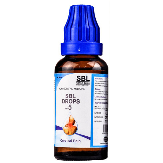 SBL Drops No. 5 (For Cervical Pain) image