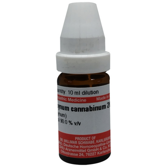 Dr Willmar Schwabe Germany Apocynum Cannabinum Dilution 200 CH image