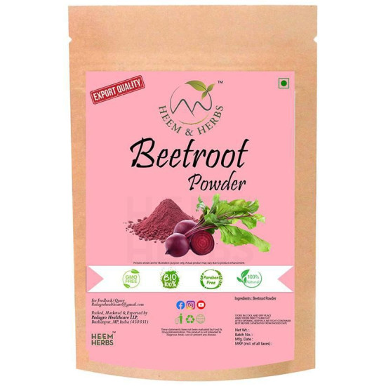 Heem & Herbs Beetroot Powder (100gm Each) image