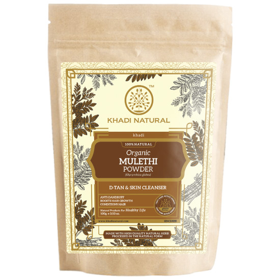 Khadi Naturals Organic Mulethi Powder image