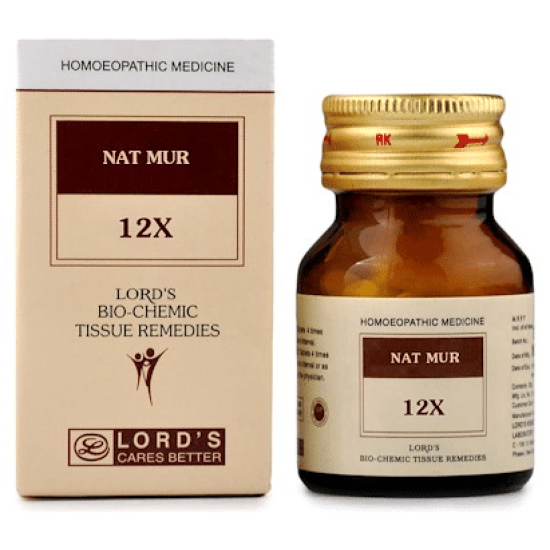 Lord's Nat Mur Biochemic Tablet 12X image