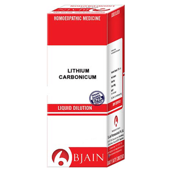 Bjain Lithium Carbonicum Dilution 200 CH image