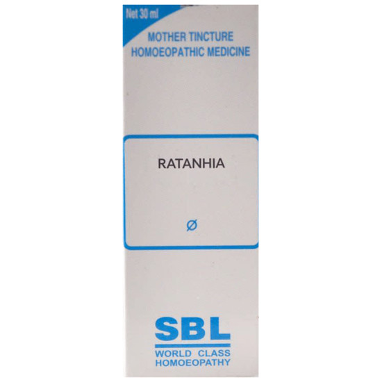 SBL Ratanhia Mother Tincture Q image