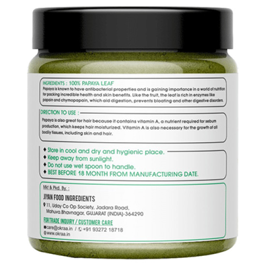 Okraa Papaya Leaf Powder image