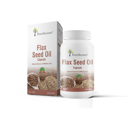 Four Seasons Flax Seed Oil Capsule image