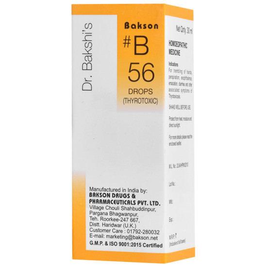 Bakson B56 Thyrotoxic Drop image