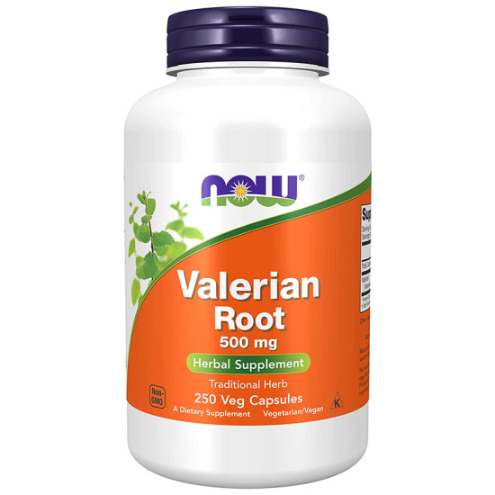 Now Valerian Root 500mg Veg Capsule image