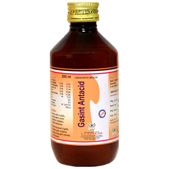 N.P. Dutt & Son Gasint Antacid Syrup image