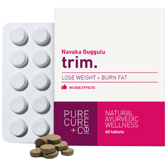 Pure Cure +Co Navaka Guggulu Trim Tablet image