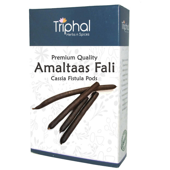 Triphal Amaltaas Fali/ Amaltas Phali/ Cassia Fistula Pods Whole image