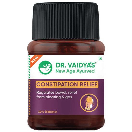 Dr. Vaidya's Constipation Relief Tablet (30 Each) image