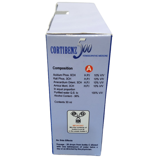 Dr. Wellmans Cortibenz 500 (30ml Each) image