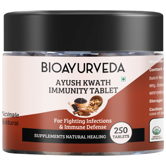 Bioayurveda Ayush Kwath Immunity Tablet image