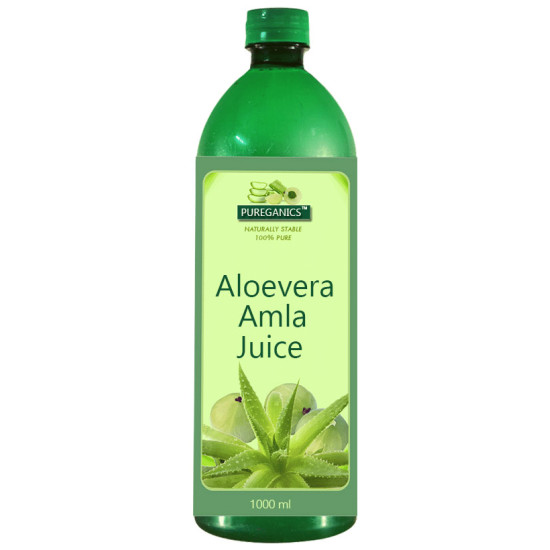 Pureganics Aloevera Amla Juice image