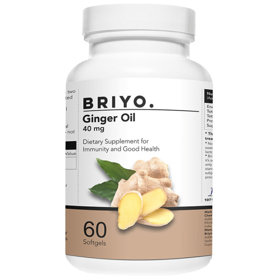 Briyo Ginger Oil 40mg Softgel image