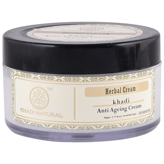 Khadi Naturals Ayurvedic Anti-Ageing Cream image