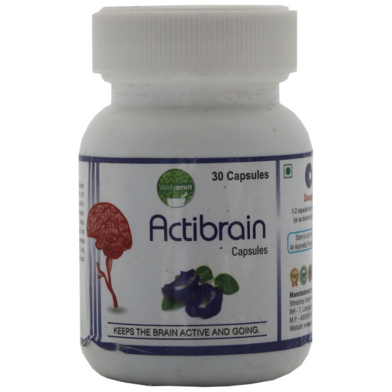 Vaidyamrit Actibrain Capsule image