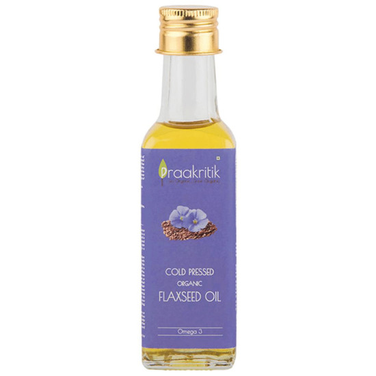 Praakritik Cold Pressed Organic Flaxseed Oil image