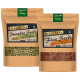 Herbolina Combo Pack of Pumpkin & Flax Seeds (250gm Each) image