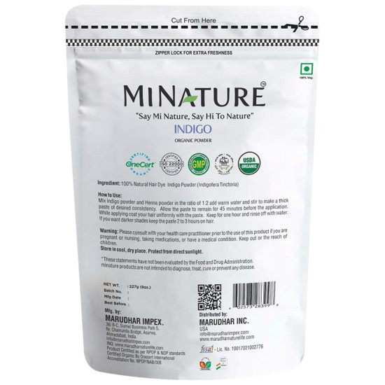 Minature Indigo Organic Powder image