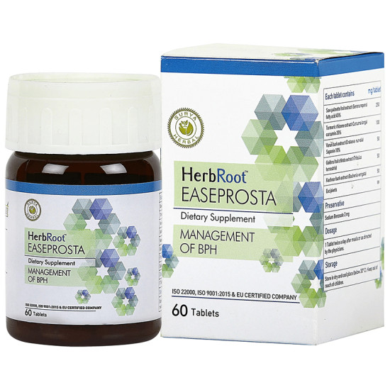 Surya Herbal HerbRoot Easeprosta (60Tablet Each) image