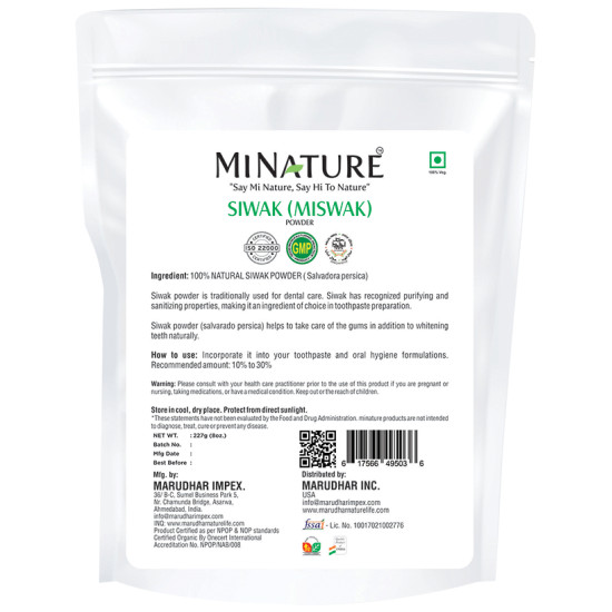 Minature Siwak (Miswak) Powder image