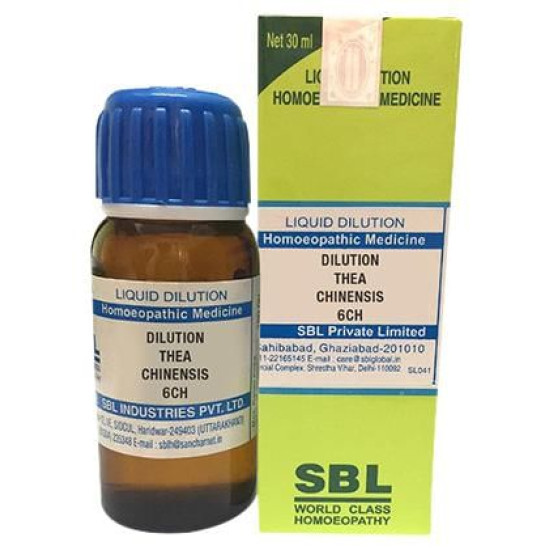 SBL Thea Chinensis Dilution 6 CH image