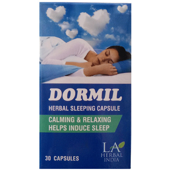 LA Herbal India Dormil Herbal Sleeping Capsule image