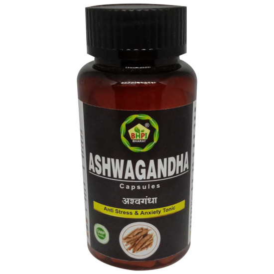 BHPI Bharat Ashwagandha Capsule (60 Each) image