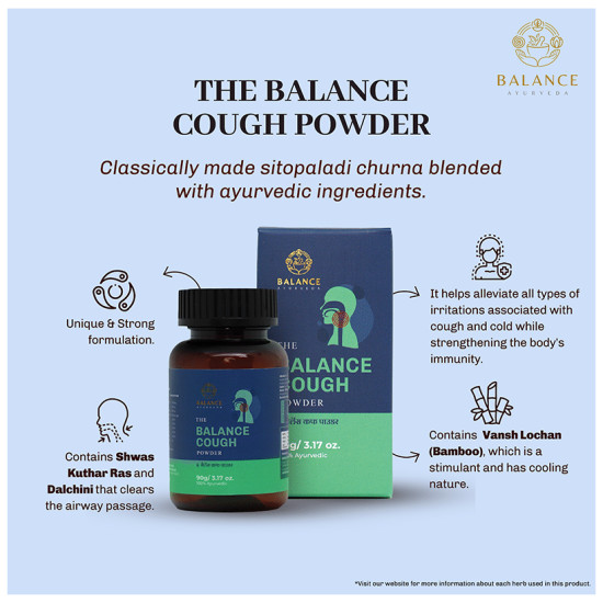 Balance Ayurveda The Balance Cough Powder image