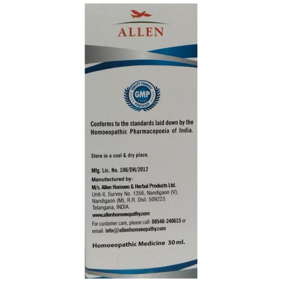 Allen Arsenicum Album Dilution 30 image