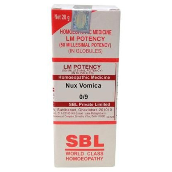 SBL Nux Vomica 0/9 LM image